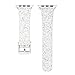 Price comparison product image Apple Watch Band, Umiwe Replacement Band for Apple Watch Series 2 and 1 New 3D Sheer Glam Bling Glitter Sequins Power PU Leather Iwatch Strap 38mm/ 42mm in width