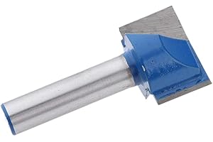 Fenteer DIY Groove Cutter Double-Edged Carbide for Long Service Life, 8 mm Shank, Choice of Cutting Diameter, 8 x 22 mm