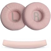 3 par&ccedil;alı kafa bandı pedi, JBL T450/T500 BT, Tune600, 510BT, JR300,70 mm k&ouml;p&uuml;k kulak yastıkları ve kafa bandı yastıkları ile 