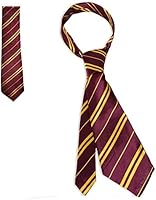 Jean Junction Schhool Uniform Neckties - Wizard School Pinstripe Costume Tie - New