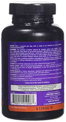 Jarrow Formulas B Right 100 Vcaps 100 Capsules Ebay