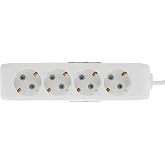 VİKO Multi-Let 4l&uuml; Topraklı Kablolu &Ccedil;.K 2mt Priz