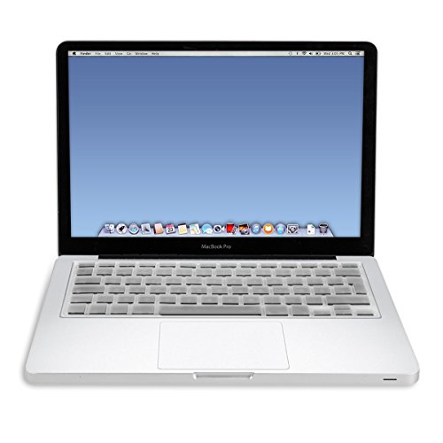 kwmobile Tastaturschutz Apple MacBook Pro 13″ 15″ (ohne Retina) / iMac Keyboard – QWERTZ Silikon Laptop Tastaturfolie – Notebook Tastaturschutzfolie Transparent - 4