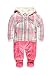 Kanz Girl's Schneeanzug M. Kapuze Snowsuit, Multicoloured-Mehrfarbig (Y/D Check 0002), 9-12 Months