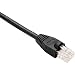 Produktbild UNIRISE USA, LLC CAT6 geschirmt Gigabit Ethernet Patchkabel UTP schwarz Snagless 2 FT