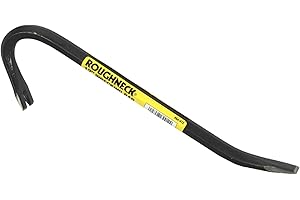 Roughneck Wrecking Bar – 24in (610mm) Drop Forged, Heat Treated & Corrosion Resistant for Demolition Tasks
