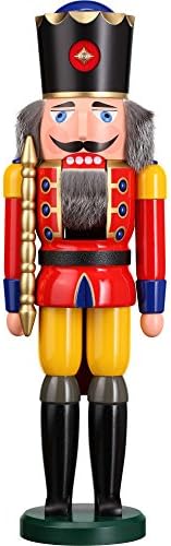 Nutcracker Large Figure King Red 50 cm Seiffen folk art Erzgebirge
