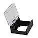Produktbild BQLZR 2pcs Black Clear 16mm Mounting Rectangle PushButton Switch Protective Cover
