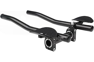 BEAHING Descanso del Brazo del Manillar, Reposo en Bicicleta Manillar, Manillar Aero Barras de Bicicleta de Bicicleta Manillar Bicicleta de Aluminio Brazo de Aluminio Soporte Manillar triatlón Aero Bicicleta