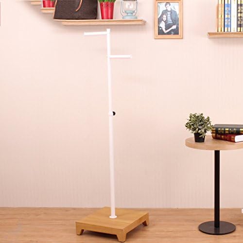 Qingpingguo QPG Coat Racks Clothing Store Display Stand Hangers By Iron (Color : White)