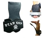 BEAR GRIP® - Multi Grip Straps/Hooks, Premium Heavy duty weight lifting straps / gloves, Used for push and pull movements