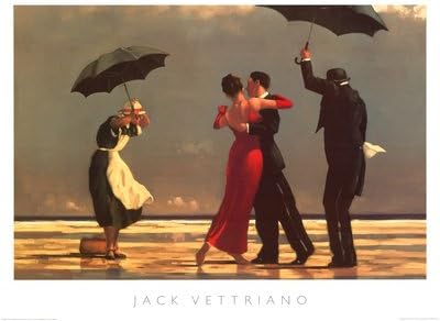 The Singing Butler Art Poster Print by Jack Vettriano, 82x61