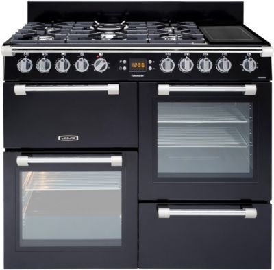 leisure cookmaster ck100f324k - cuisinière - pose libre - noir