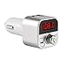 Produktbild Webla Auto Sender Silber Dual USB Bluetooth4.1 Kit Freisprecheinrichtung Kfz-Ladegerät Ladegerät FM Transmitter Mp3 Player A2B3 (Silber)