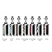 Produktbild E Zigarette Starter Kit Ohne Nikotin VOOPOO VMATE 200W Dampfer Vape Starter Set mit UFORCE T1 Verdampfer Tank 2ml-Kein Nikotin und Tabak (S-rockblack)