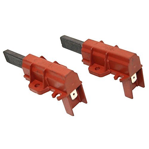 As Direct Ltd TM Lot de 2 balais de charbon et support pour machine à laver  Pour Hotpoint, Indesit, Ariston et Zanussi