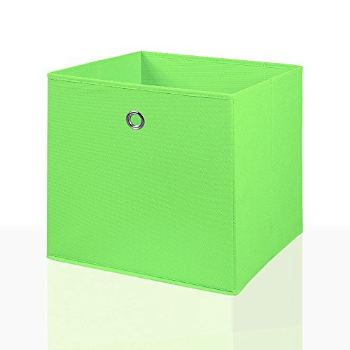 Faltbox Faltkiste Regalkorb Regalkiste Regalbox Aufbewahrungsbox Spielkiste Staubox Korb, Farbe:pink - 7