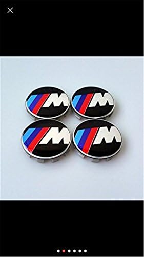 4x ALLOY WHEELS CENTRE HUB COVERS CAPS 68mm wheel centre Caps Best Fit for BMW M Power Tech Sport Wheels (eMarkooz) (68mm)