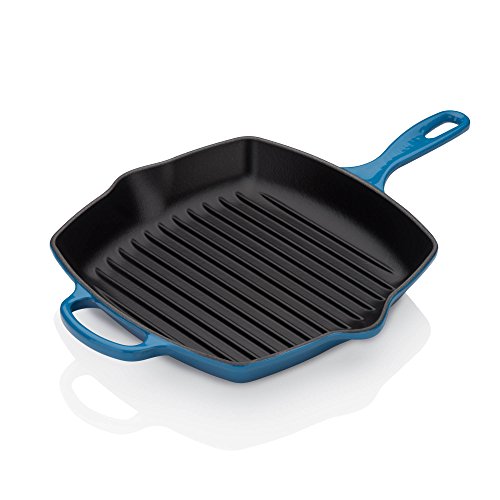 Le Creuset Gusseisen Grillpfanne Signature quadratisch 26 cm, marseille