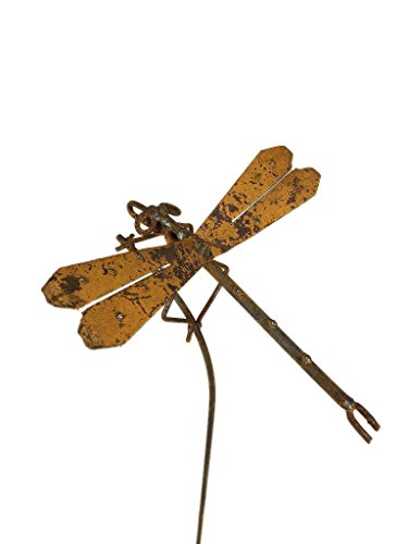 Gartenstecker Edelrost – Libelle – Höhe 86 cm - 2