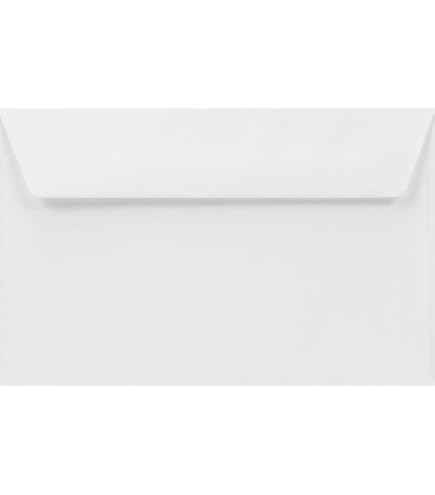 ARKRAFT Karten & Umschläge Set – 100 Weiße Karten 13,5x8,5 Cm + 100 Umschläge 14x9 Cm, 170 G/m²