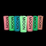 Moon Glow - Glow in the Dark Face & Body Paint - 12ml Set of 7 - Phosphorescent - Charge to Glow - UV Keyring included