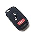 Delhi Traderss Silicone Key Cover For Mahindra Bolero 3 Button Flip Key (Black) RS.190.00