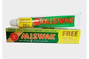DENTIFRICE MESWAK (MISWAK - SIWAK) *ORIGINAL DABUR* (LOT DE 2X75g)