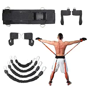 IRIS 150 Lbs Boxing MMA Crossfit Training Belt Leg Strength and Agility Training Strap for Football Basketball Taekwondo Exercise