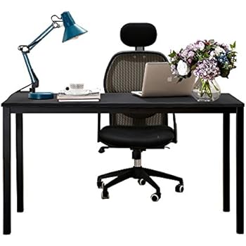 Dripex Holz Schreibtisch Computertisch, 120x60x74cm PC-Tisch Bürotisch