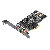 Creative Labs Sound Blaster Audigy Fx - Audiokarten (PCI-E x1, Intel Core 2 Duo / AMD, 2.2GHz, Windows 7 Home Basic, Windows 7 Home Basic x64, Windows 7 Home Premium, Windows 7 Home Premium x64, , Sound Blaster Audigy Fx Control Panel, Creative ALchemy, Creative Software AutoUpdate, Creative Host)