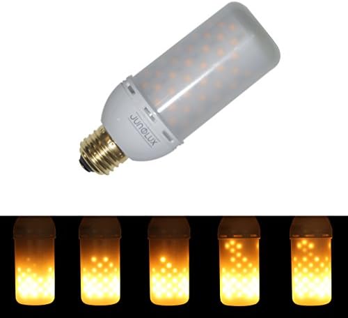 JUNOLUX Decorative Light Fire Effect Bulb Flame Lighting Eco Friendly For Christmas,Halloween Outdoor Decor,Mood Light Lamp for Party&amp;Festival,Novelty Led,Pack of 1
