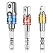 Price comparison product image Qibaok 3pcs Impact Socket Adapter 3PCS 1/4 3/8 1/2 Socket Adapter Set Turns Power Drill Into High Speed Nut Driver