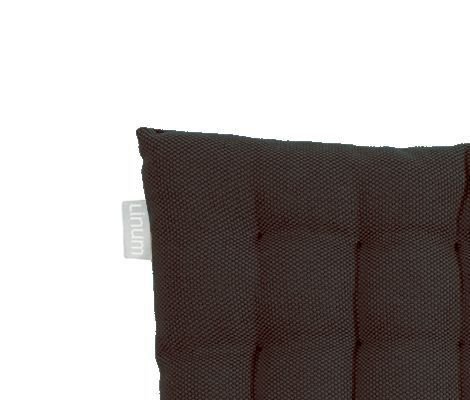 LINUM Sitzkissen PEPPER H01 schwarz 40cm x 40cm x 4cm, Dekokissen, Kissen, Wohntextilien - 2