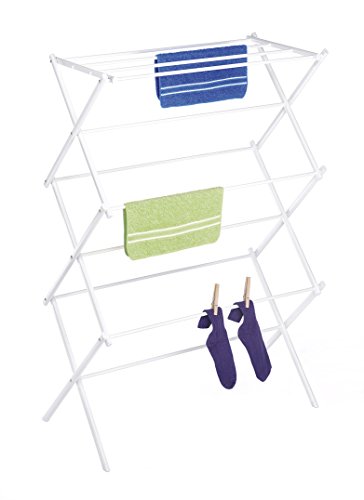 Whitmor 6023-741 Klappbarer Wäscheständer, Weiß, Rostfrei-Garantie, Premium-Qualität - 3
