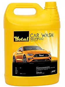 Yotal Car Shampoo With Extra Foaming For Car Care and Cleaning ,5L