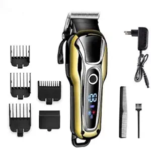 JEBRICK Automatic Rechargeable Professional Pet Hair Trimmer with LCD Display and Turbo Mode for Dog and Cat