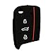 KMH Silicone Key Cover for Skoda Octavia 2014 3 Button Flip Key (Black) RS.199.00