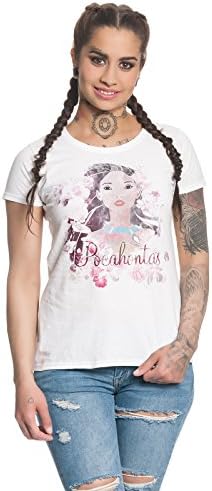 Pocahontas Flower Girl Girls shirt white XL