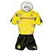 Produktbild Borussia Dortmund Mini Mini Kit / Autotrikot / Trikot mit Saugnapf - neues Design BVB 09 plus gratis Aufkleber forever Dortmund