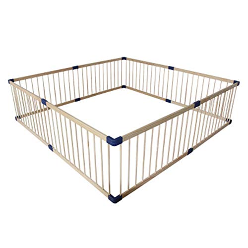 Play House Parque Infantil for bebés y niños pequeños. Patio de Juegos, de Madera 3 en 1 Juego de niños en Interiores, Cerca de la Sala Separador: 190 × 190 cm / 200 × 200 cm (Size : 200×200cm)