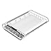 Produktbild Boîtier de stockage disque dur Externe, ORICO 3139C3 3,5 pouces SATA HDD USB 3.1 Type-C (Transparent)