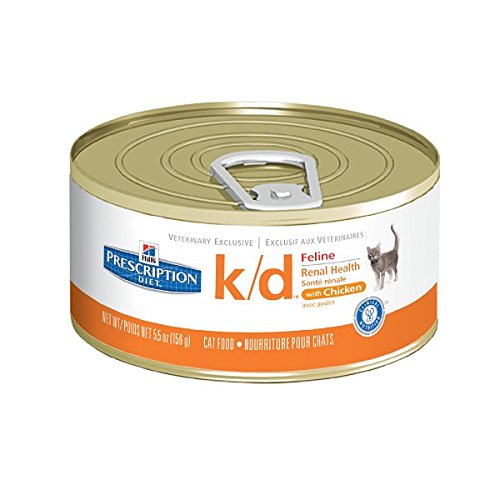 Hills Pet Nutrition S.L. PD Feline K/D 24Lata/156Gm 9453G Hills 5000 g