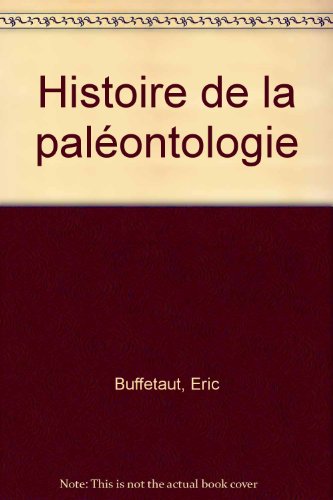 Histoire de la paléontologie
