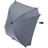 ALTABEBE XL SONNENSCHIRM / SCHIRM (UV-SCHUTZ 50+) für Kinderwagen / Buggy (Im angesagten MELANGE-Design) Ø 80 cm - 2