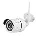 Produktbild Wansview WLAN IP Kamera, Sicherheitskamera 1080P HD für Außen, IP Cam mit LAN und WLAN Verbindung, IP66 wasserdichte, Infrarot Nachtsicht, Deutsche App und Anleitung Weiß