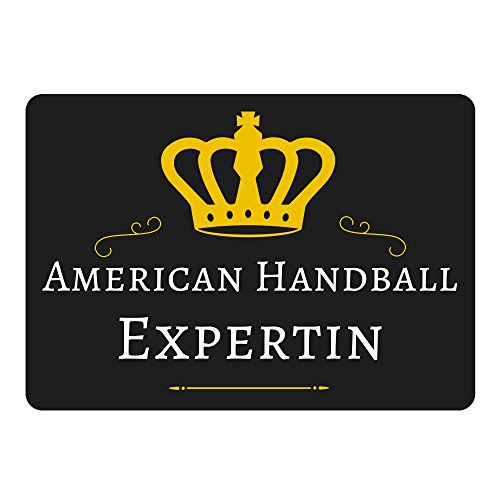 Preisvergleich Produktbild Mousepad American Handball Expertin schwarz