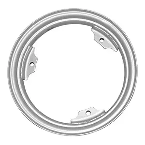 NIKAVI WR08 Wheel Rim Compatible For TVS Scooty Pep (Silver)