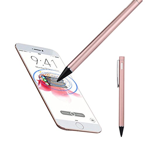 Bescita Screen Touch Pen Schreibkopf Stylus mit USB-Ladekabel für iPhone 6 / 6s Plus 7 / 7s Plus (Rose Gold)