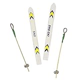 ski figura praded Hobby Fun Miniatur-Ski, ca. 10 cm